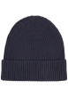 Thumbnail Bonnet en coton marine uni avec nom iconique de la marque à l'avant - Image 4