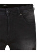 Thumbnail Jean Daxko en coton anthracite tacheté à coupe slim avec logos de la marque - Image 3