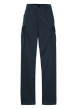 Thumbnail Pantalon cargo en coton marine uni avec un patch d'authenticité - Image 17