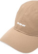 Thumbnail Casquette en coton biologique beige pourvue du logo de la marque - Image 3