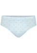 Thumbnail Slip en coton ciel pourvu de motifs imprimés et d'une taille élastiquée