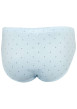 Thumbnail Slip en coton ciel pourvu de motifs imprimés et d'une taille élastiquée - Image 2