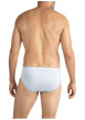 Thumbnail Slip en coton ciel pourvu de motifs imprimés et d'une taille élastiquée - Image 4