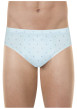Thumbnail Slip en coton ciel pourvu de motifs imprimés et d'une taille élastiquée - Image 5