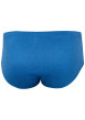 Thumbnail Slip en coton bleu pourvu de motifs brodés et d'une taille élastiquée - Image 2