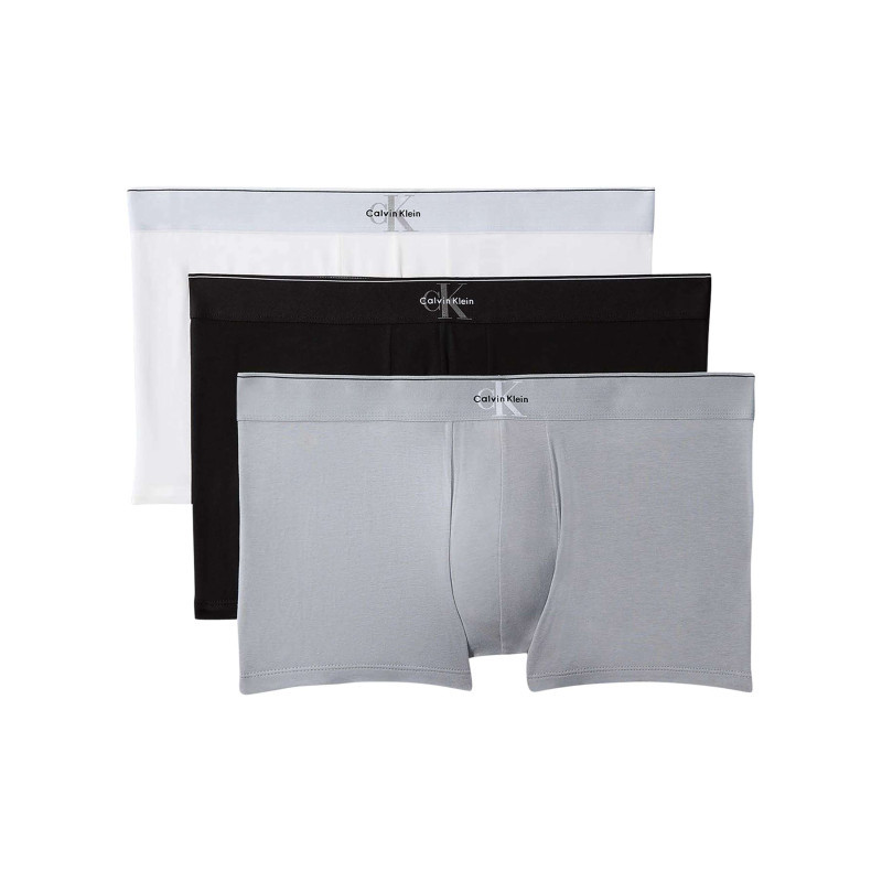 Calvin Klein Jeans - Lot De 3 Boxers En Coton Multicolores Pourvus D'une Ceinture élastiquée - Multicolore Calvin Klein Jeans - Lot De 3 Boxers En Coton Multicolores Pourvus D'une Ceinture élastiquée - Multicolore