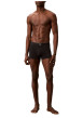 Thumbnail Lot de 3 boxers en coton multicolores pourvus d'une ceinture élastiquée - Image 2