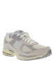 Thumbnail Baskets multisport écrues à talon plat avec des empiècements nubuck - Image 3
