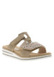 Thumbnail Mules femme beige - Image 3