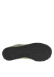 Thumbnail Baskets en cuir nubuck kaki à talon plat avec le logo de la marque - Image 5