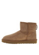 Thumbnail Bottines en cuir suède beige, fourrées en laine, à semelle plate Treadlite et slip-on - Image 3