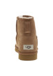 Thumbnail Bottines en cuir suède beige, fourrées en laine, à semelle plate Treadlite et slip-on - Image 4