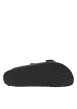 Thumbnail Mules Arizona marine mat à semelle compensée, boucles ardillon et première cuir - Image 6