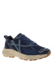 Thumbnail Baskets running en mesh bleu marine à semelle plate et à lacets - Image 3