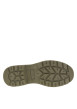 Thumbnail Bottines kaki à talon décroché bas avec un zip et des lacets ronds - Image 5