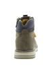 Thumbnail Bottines kaki à talon décroché bas avec un zip et des lacets ronds - Image 6