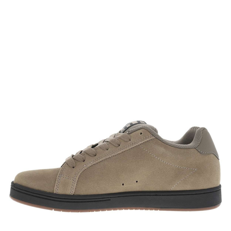 Etnies - Baskets Kaki En Cuir à Talon Plat Avec Des Lacets Et Un Logo Noir - Kaki Etnies - Baskets Kaki En Cuir à Talon Plat Avec Des Lacets Et Un Logo Noir - Kaki