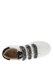 Thumbnail Sneakers blanches et noires fermées par trois bandes auto-agrippantes - Image 4