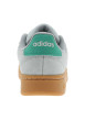 Thumbnail Baskets tennis en cuir vert à talon plat avec des larges lacets - Image 6