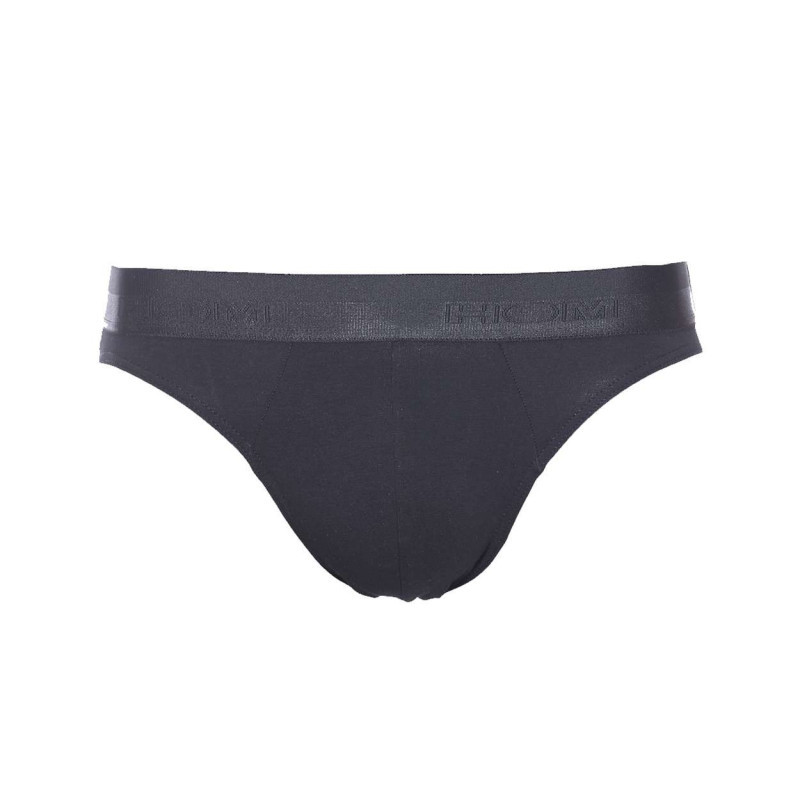 Hom - Slip Classic Noir Avec Logo Effet Métallisé Autour De La Taille élastiquée - Noir Hom - Slip Classic Noir Avec Logo Effet Métallisé Autour De La Taille élastiquée - Noir