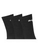 Thumbnail Lot de 3 paires de chaussettes Puma noires en coton mélangé stretch unies logotypées