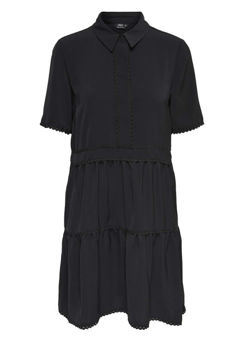 Robe courte femme noir