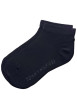 Thumbnail Lot de 2 paires de chaussettes basses en coton mélangé marine unies identiques - Image 3