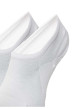 Thumbnail Lot de 2 paires de chaussettes basses en coton mélangé blanches coupe courte - Image 4