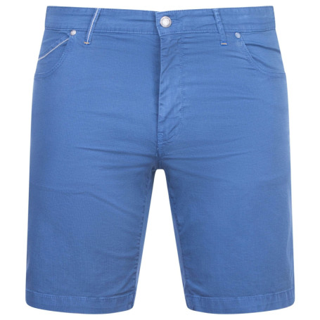 Short 5 poches bleu