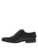 Thumbnail Derbies en cuir noir à talon décroché bas et à lacets ronds noirs - Image 2