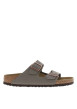 Thumbnail Mules Arizona kaki avec 2 boucles à ardillon bronze et logo sur le côté