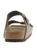 Thumbnail Mules Arizona kaki avec 2 boucles à ardillon bronze et logo sur le côté - Image 6