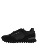 Thumbnail Baskets running Travis Sport Rash en cuir noires avec une semelle crantée - Image 3