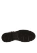 Thumbnail Bottines en cuir tabac à talon décroché bas avec des lacets et un zip latéral - Image 5