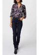 Thumbnail Jean en coton mélangé brut avec une coupe skinny et des passants - Image 13