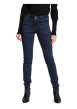Thumbnail Jean en coton mélangé brut avec une coupe skinny et des passants - Image 14