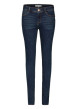 Thumbnail Jean en coton mélangé brut avec une coupe skinny et des passants