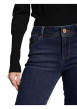 Thumbnail Jean en coton mélangé brut avec une coupe skinny et des passants - Image 3