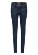 Thumbnail Jean en coton mélangé brut avec une coupe skinny et des passants - Image 7
