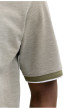 Thumbnail Polo olive uni avec une coupe droite et un col boutonné à manches courtes - Image 7