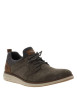 Thumbnail Sneakers café avec des lacets rond et un patch à la languette - Image 3