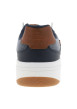 Thumbnail Sneakers bleu marine avec un talon plat et des lacets élastiqués - Image 6