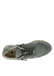Thumbnail Baskets running en cuir kaki à talon plat avec des aérations sur le pourtour - Image 4