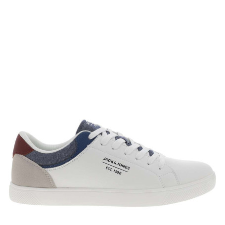 Tennis Jordan blanches à talon plat avec des...