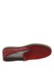 Thumbnail Espadrilles rouges à talon plat avec deux soufflets élastiqués - Image 4