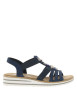 Thumbnail Nu-pieds/sandales femme bleu