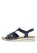 Thumbnail Nu-pieds/sandales femme bleu - Image 2