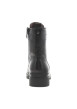 Thumbnail Bottines anthracite à talon décroché bas pourvues d'une fermeture zippée - Image 6