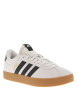 Thumbnail Tennis noires et beiges à talon plat avec des lacets blancs larges - Image 3