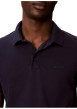 Thumbnail Polo en coton marine à coupe droite pourvu d'un col boutonné - Image 5